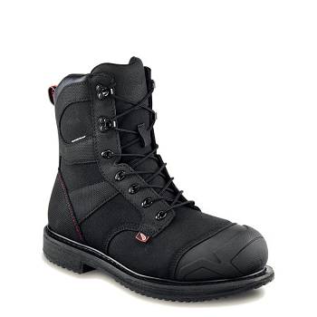 Red Wing Férfi MaxBond 8-inch Waterproof Safety Toe Munkavédelmi Bakancs Fekete